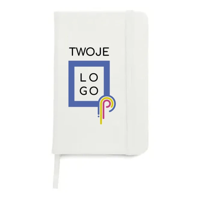 Notatnik ok. A5 z logo firmy Zdjęcie